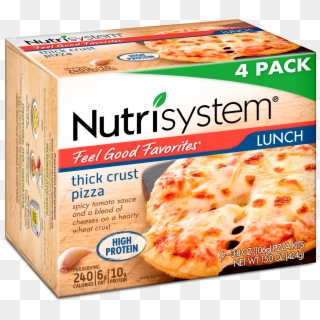 Nutrisystem Feel Good Favorites Thick Crust Cheese - Nutrisystem Pizza Clipart