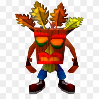 Aku Png - Crash Bandicoot With Mask Clipart