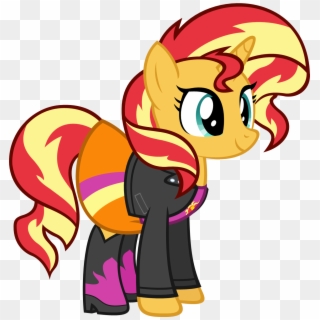 Drawn My Little Pony Sunset Shimmer - Mlp Eg Sunset Shimmer Pony Clipart