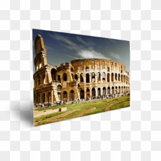 The Colosseum Or Coliseum - Colosseum Clipart