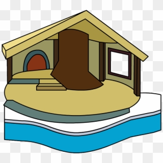 759 X 653 1 - Club Penguin Cozy Cottage Clipart