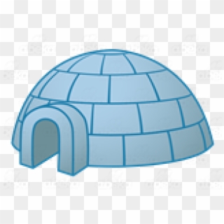 Igloo Clipart Blue - Dome - Png Download