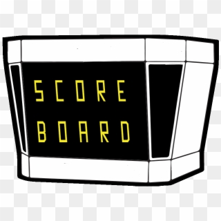 Scoreboard Png - Display Device Clipart