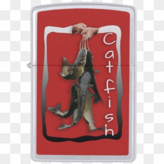 Beautiful Stringer Of Catfish Fishing Zippo Lighter - Catfish Clipart
