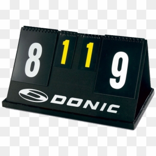 Donic Paperboard Scoreboard - Scoreboard Clipart