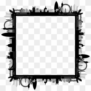 Big Image - London Skyline Silhouette Clipart