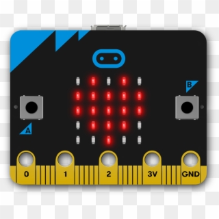 Which Led - Micro Bit Push Button Clipart