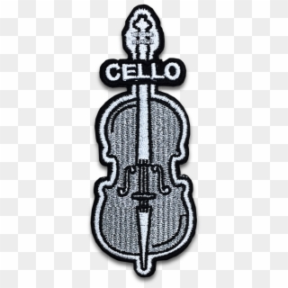 Cello Instrument Patch - Fiddle Clipart