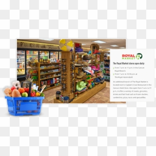 An Additional Branch Of The Royal Market Is Located - Grocery Store Clipart