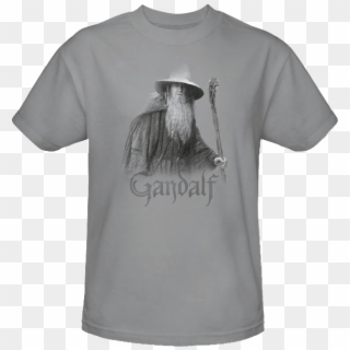 Gandalf The Grey T-shirt - Long Sleeve: Lord Of The Rings - Gandalf Clipart