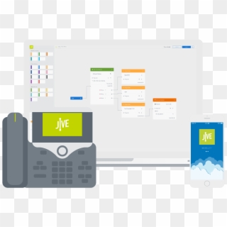 Hardware Software App - Jive Phone System Clipart