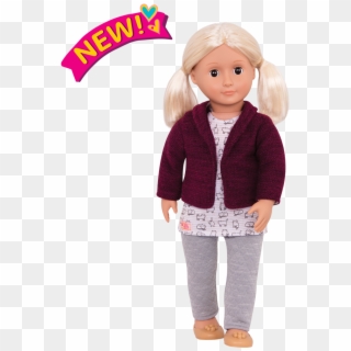 Elona 18-inch Doll With Short Hair - Doll Clipart