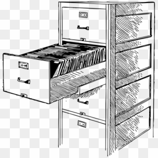 Open File Cabinet 2 Svg Clip Arts 588 X 596 Px Filing Cabinet