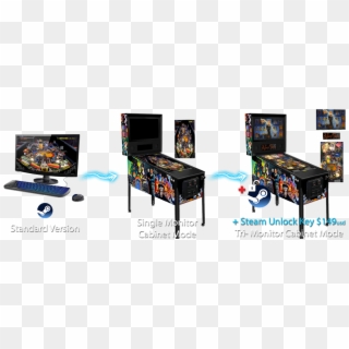 Cabinet Support Will Be Activated For 76 Pinball Arcade - Pinball Clipart
