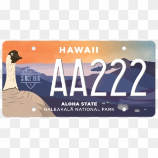 Haleakalā National Park Speciality Plates - New Hawaii License Plate Clipart