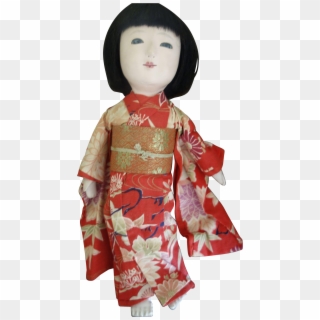 Japanese Doll Transparent Png - Japanese Doll 1940s Clipart