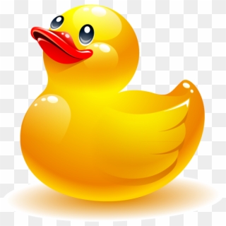Rubber Vector Natural Yellow Duck Png Download Free - Vector Graphics Clipart
