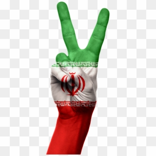 Iran Flag Hand National Pride 643323 - Png Iran Clipart