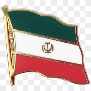 Iran Flag Lapel Pin - Badge Clipart