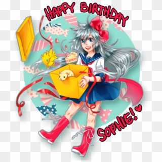 Happy Birthday Sophie By Bunny-boss - Happy Birthday Sophie Anime Clipart