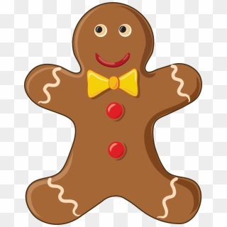 Gingerbread Man - Clipart Gingerbread Man - Png Download