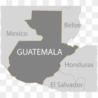 Guatemala Map - Guatemala Png Clipart