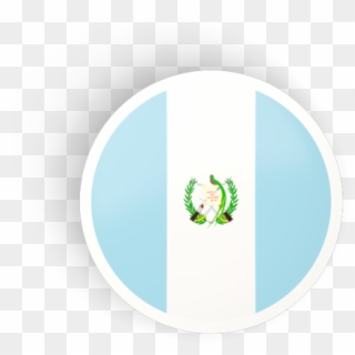 Illustration Of Flag Of Guatemala - Guatemala Flag In Circle Clipart