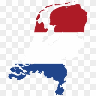 Netherlands, Holland, Dutch, Country, Europe, Flag - Flag Map Of The Netherlands Clipart