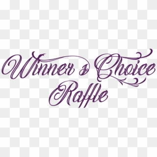 Winners Choice Raffle - Calligraphy Clipart
