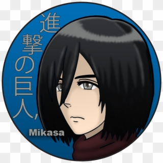 Home / Pin Back Buttons / Attack On Titan / Mikasa - Gmina Morawica Clipart