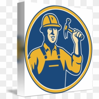 Clipart Free Carpenter Clipart Tradesmen - Construction Worker - Png Download