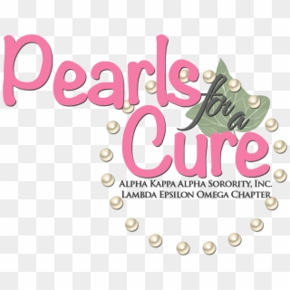 Pearls Fora Cure Logo - Graphic Design Clipart