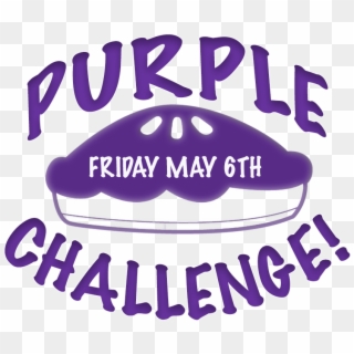 Relay For Life Purple Pie Challenge - Poster Clipart