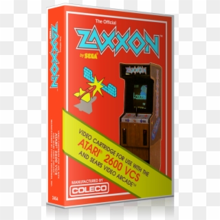 Zaxxon Atari 2600 Game Cover To Fit A Ugc Style Replacement Clipart