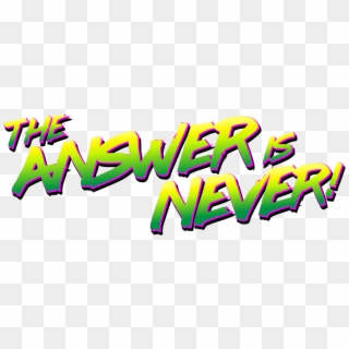 The Answer Is Never Dev Blog - Graphic Design Clipart