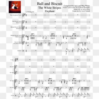 Ball And Biscuit [lost Score] Sheet Music For Tenor - Sheet Music Clipart