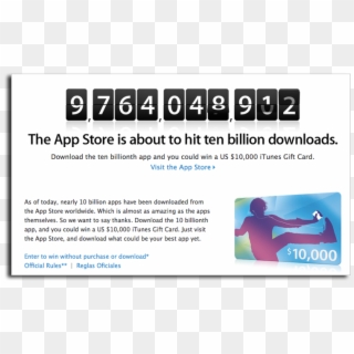 The App Store Is A Digital Download Destination That - Apple Itunes Card Number Clipart