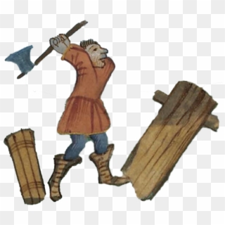 Axe Clipart Lumberjack Baby - Cutting Wood Png Transparent Png