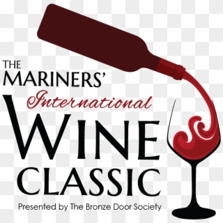 The Mariners' International Wine Classic Logo - Wine Glass Clipart