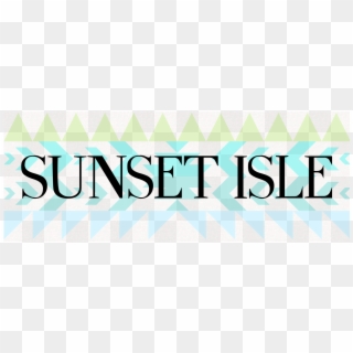 Sunset Isle Qal Month - Graphic Design Clipart