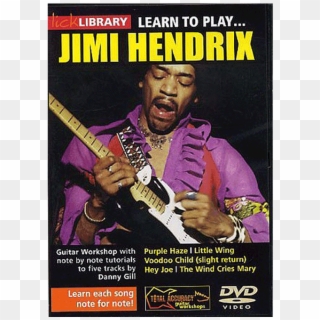 Lick Library Learn To Play Jimi Hendrix Dvd Rdr0039 - Robert M Knight Rock Gods Clipart