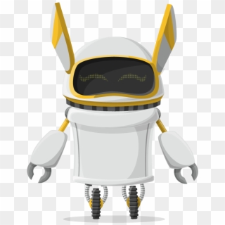 Vector Robot Character Set - Illustration Robot Character Clipart