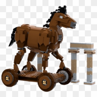 Download - Trojan Horse Legos Clipart