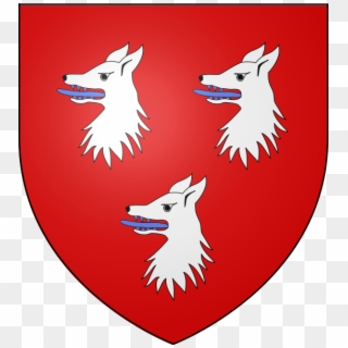 Robertson Of Struan / Strowan Gules, Three Wolves' - Coat Of Arms Wolf Head Clipart