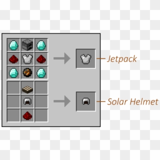 Ops Can Also Obtain A Jetpack Or Solar Helmet By Using - Minecraft Ender Sword Mod Clipart