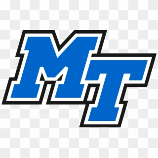 Middle Tennessee Mt Wordmark - Middle Tennessee State Basketball Logo Clipart