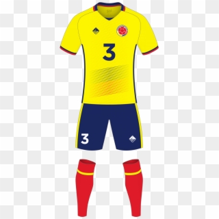 Colombia World Cup 2018 Concept - Hockey Sock Clipart