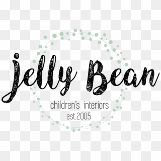 Jellybean - Jellybean In Calligraphy Clipart