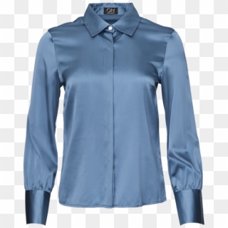 The Levinson Shirt Is A Luxurious 100% Silk Shirt With - Blouse Clipart