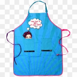 Your Hair Is 90% Of Your Selfie Chemical Apron - Vest Clipart